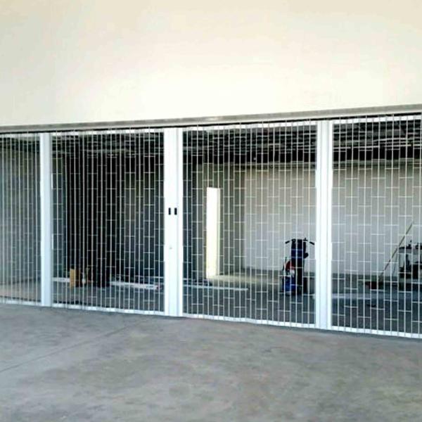 Quality Stainless Steel Grill Shutter Door Automatic motorized lateral Sliding Door Shutters for sale