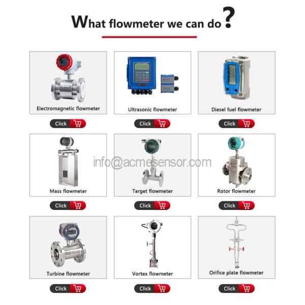 Digital Electromagnetic Flowmeters Waste Water Electromechanical Flow Meter