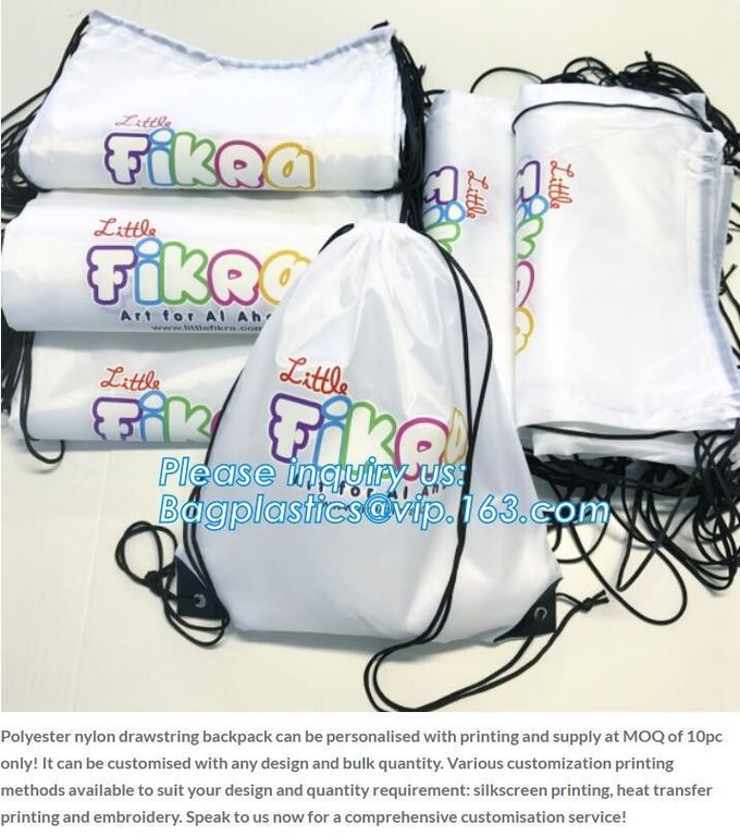 Cheap Custom Wholesale Promotion Canvas Cotton Drawstring Bag, Waterproof Mini Nylon Polyester Drawstring Bag bagplastic