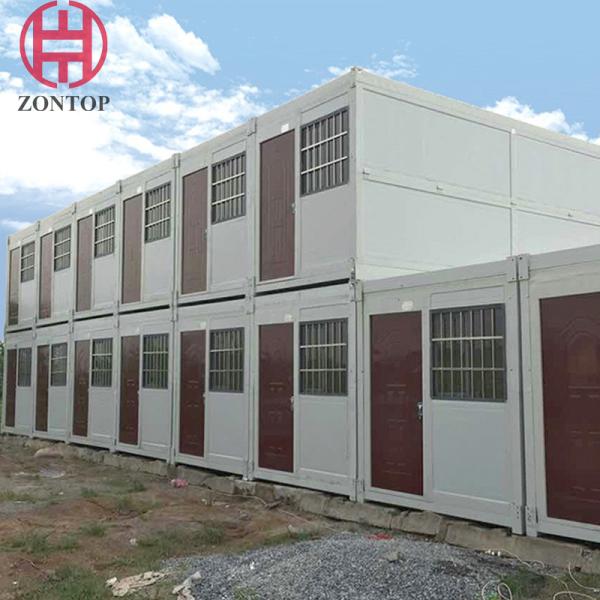 Zontop Economic Price Detachable Quick Build Living Space Modular House 20ft Prefab Bolt Container