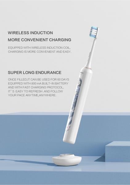 Wholesale Private Logo Travel Wireless Charging Sonic Electric Toothbrush Set kits For Teeth Sensitive