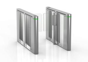 China 24V BLDC Pedestrian Swing Gate 1000mm Channel 40W TCP Adjustable wholesale