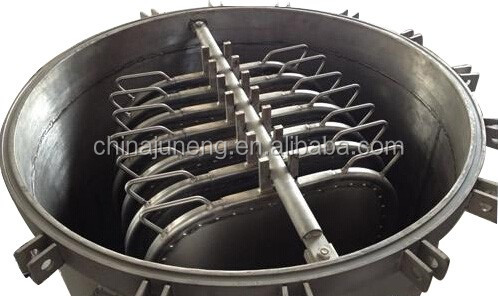 Stainless Steel 304 Vertical Pressure Leaf Filter 20m2 Filtration Area
