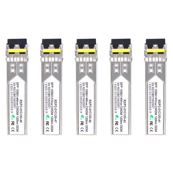 150km SFP Transceiver Cisco Compatible 1.25G SFP Module for Long Distance Networking