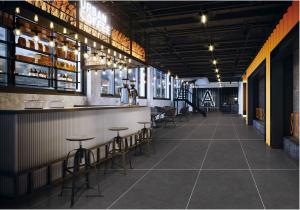 China Deep Gray 48"X24" Starry Glaze Floor Decoration Porcelain Tile For Bathroom Antibacterial wholesale