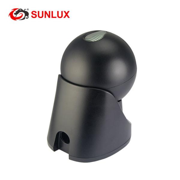 Quality Adjustable Scan Head Laser Black Automatic Retail Store Barcode Scanner for sale