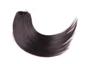 China Natural Black Long 30 Inch Micro Ring Hair Extensions For Beauty Work wholesale