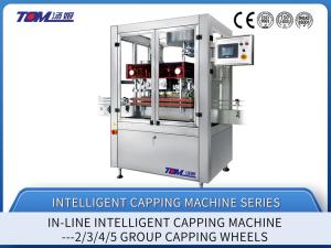 China Linear Automatic Bottle Capping Machine 6000BPH Stainless Steel wholesale