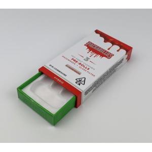 CDR Debossing Cigarette Packaging Box Recyclable Kraft Paper 1000pcs