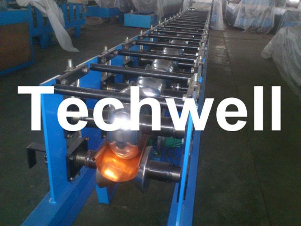 Quality Half Round  5 In Portable Gutter Macking Machine for Rainwater DrainPipe for sale
