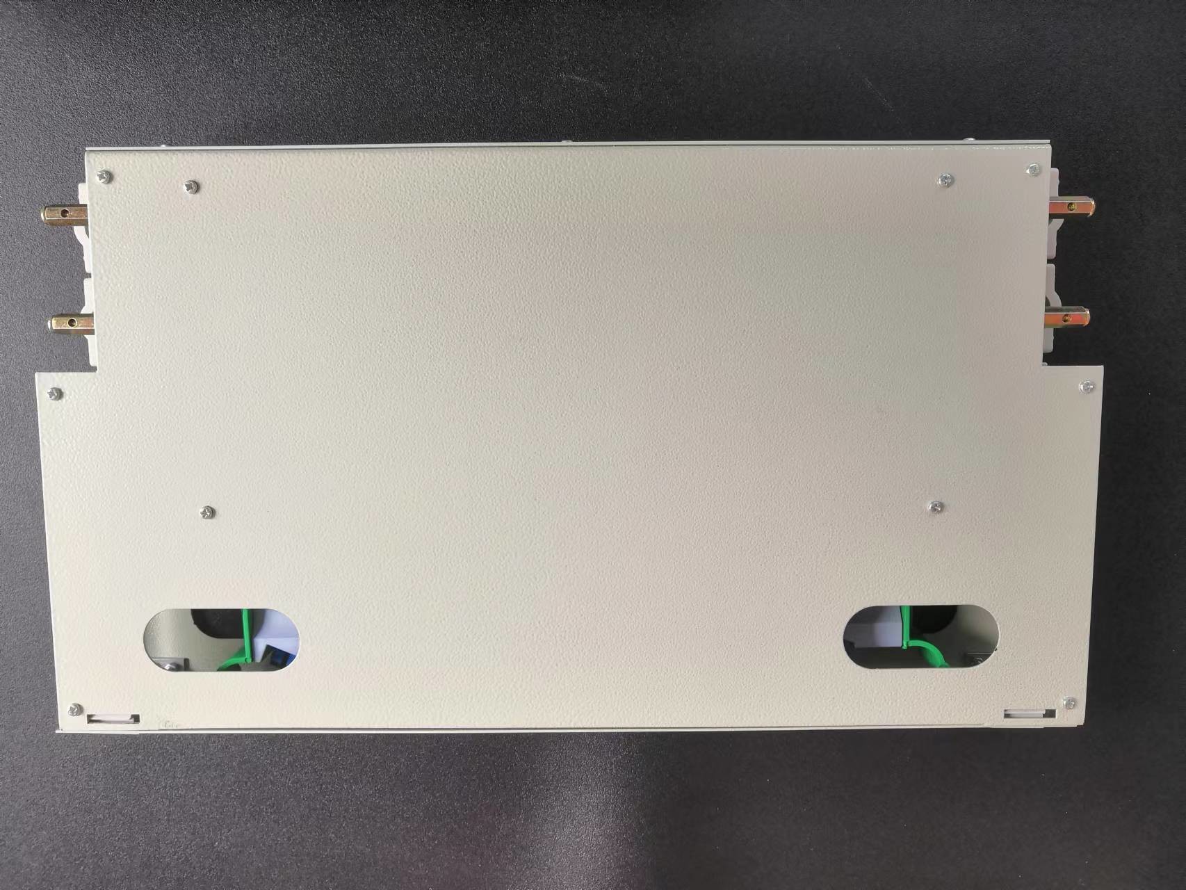 1U ODF Patch Panel Rack Mount Distribution Frame 12 Core Fiber Patch Panel SM