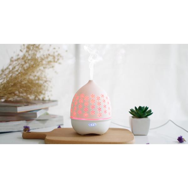 Household Ultrasonic 80ml USB Ceramic Aroma Diffuser