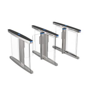 China Office Workplace Barcode Scanner Turnstile 900mm Width Half Height wholesale