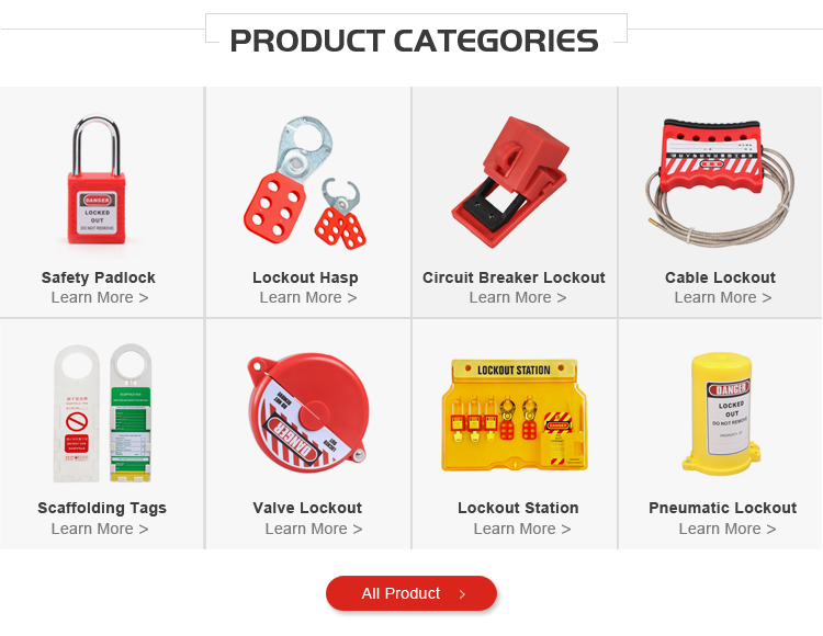 Industrial Use Gate Valve Lockout Device With Engineering Plastic Nylon PC Material