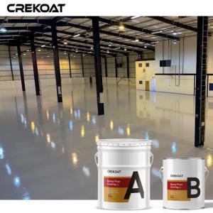 China Polyaspartic Industrial Epoxy Floor Coating Longer Service Life MSDS wholesale