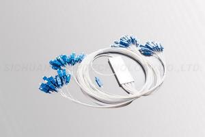 Micro Type PLC Optical Splitter 1x64 FC / APC PLC 900um LSZH Pigtail