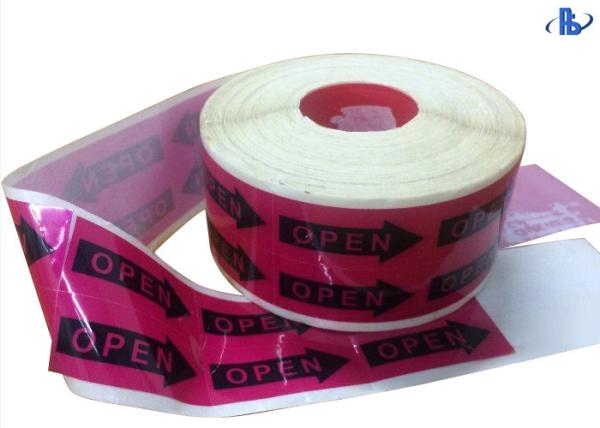 Quality Total Transfer VOID Security Labels , Warranty VOID If Removed Stickers for sale
