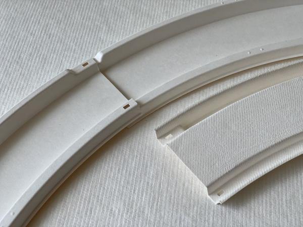 Quality Clean Edge Wet Press Molded Pulp Customized Plastic Alternative Bagasse Bamboo Pulp for sale