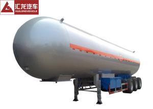 China 23 Ton LPG Transport Trailer Truck Mount Bobtail End Plate Low Inner Impact LPG Tank Semi-Trailer wholesale