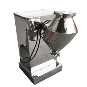 Stainless Steel Small Three-dimensional Mixer For Powder Particle Stirring Custom Mixing
