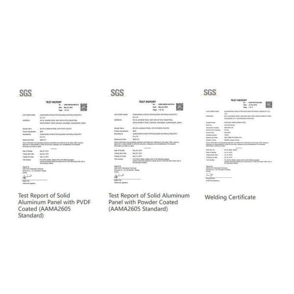 1.2-6mm Aluminum Solid Panel For Building Decorative Material 4