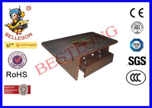 China One Side Two Player Coffee Table Games Machine 22 Inch LCD Screen wholesale