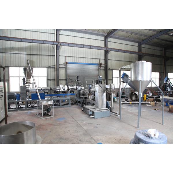 LDPE HDPE Pelletizing Machine 132KW Single Screw Extruder Machine