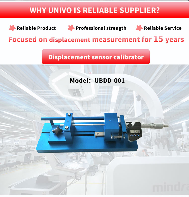 UBDD-001 Displacement Sensor Calibrator Portable Digital LED Display Micrometer