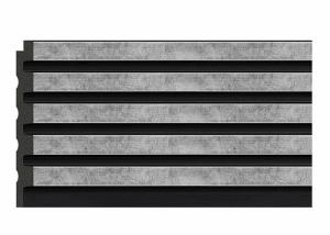 15cm  Waterproof Cladding Panels Fluted Wall Cladding Wear Resisting
