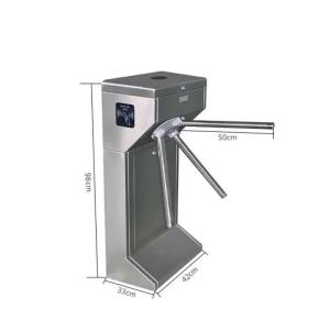 Entrance Exit Gate Card Swipe Access Control Machine Tripod Turnstile