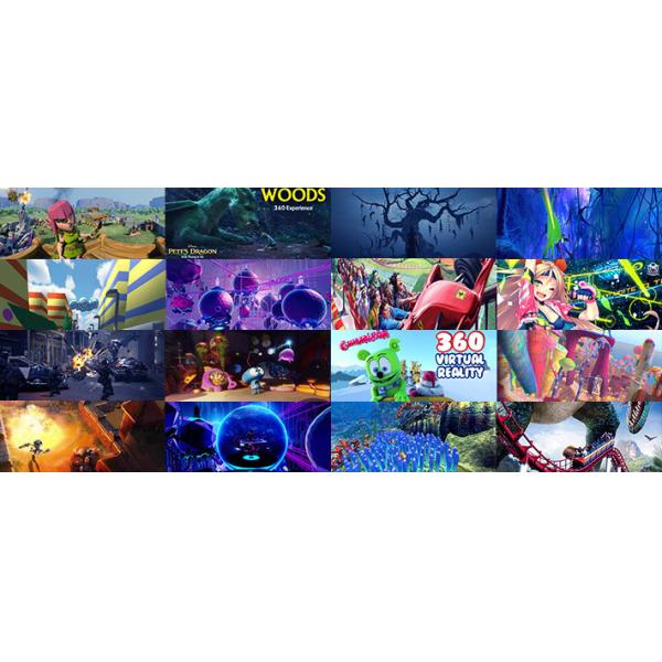 22" Kiosk Virtual Reality Machine 9D VR Cinema Galvanized Steel Frame Full 3D Audio