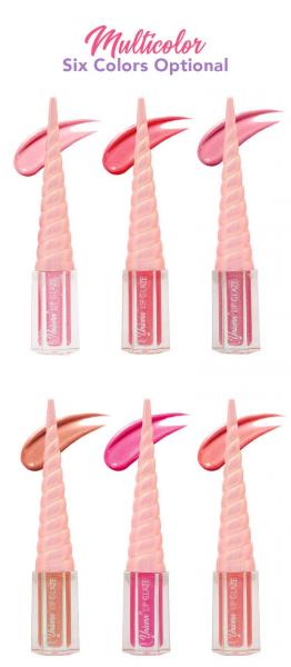 Multi Colors Cute Lip Gloss Essence Clear Lip Gloss BSCI ISO22716 Certified