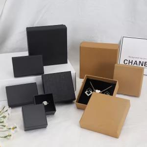 China Square Recyclable Gift Jewelry Packaging Customised With Foam Insert on sale