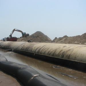 China High Tensile Geotextile Geotube Dewatering Tear Resistant wholesale