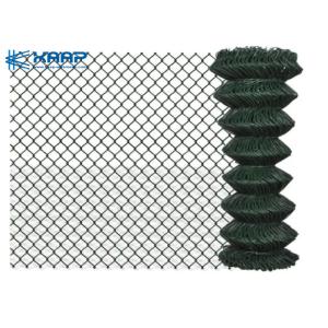 China Green PVC Coated Chain Link Fence Roll wholesale