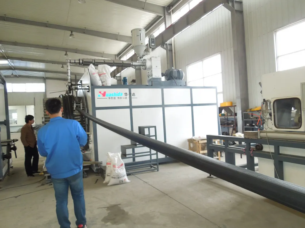 HDPE Spiral Wound Pipe Making Machine for Krah Pipes