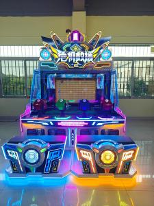Coin-operated indoor park children's 4 players arcade entertainment water shooting game machine