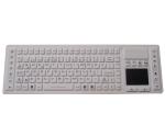 IP65 Siliconewireless Computer Keyboard With Trackball Mouse 117 Keys