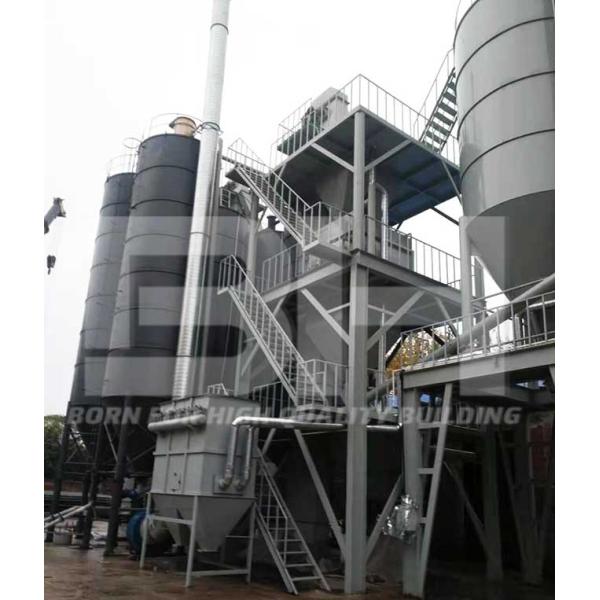 40 - 50 T/H Wall Putty Mixing Machine With Automatic PLC Control System