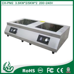 China Double features Double Hob with 5kw*2 wholesale
