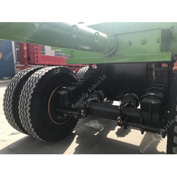 2 Axles Bogie Suspension 50T Logging Semi Trailer