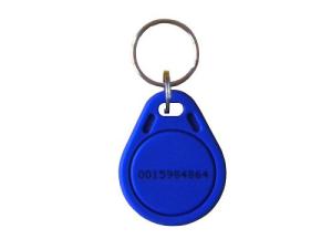 China Custom RFID Key Fob 125khz Programmable NFC Keychain Tag For Access Control wholesale