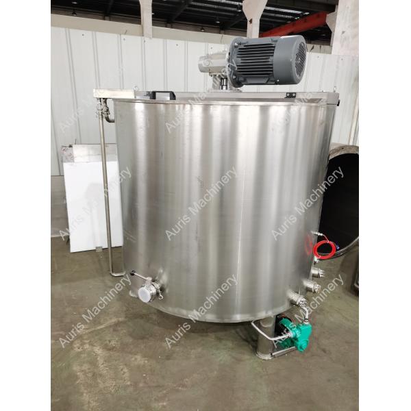 500L Chocolate Melting Tank Melanger Chocolate Making Machine Resting Stock