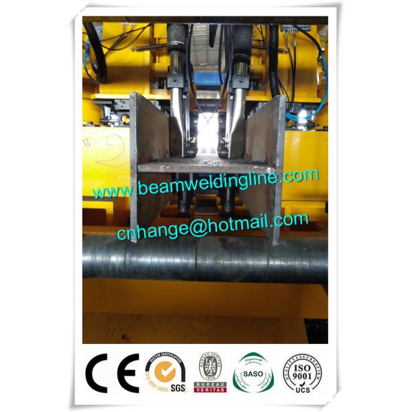 Horizontal Welding For H Beam Production Line , Horizontal Welding Machine