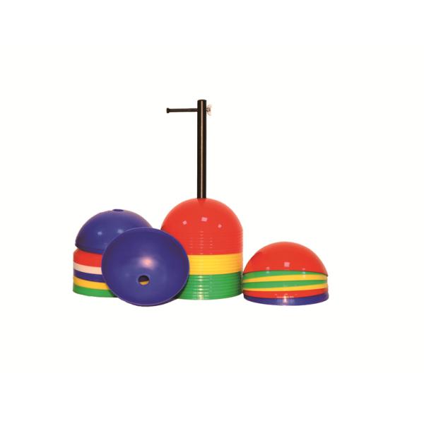 Customized Size Football Training Products Agility Soccer Cones and Holder for Drills