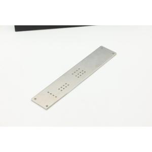 Buy cheap AL6061 aluminum plate CNC customized riveting hardware stamping panel from wholesalers