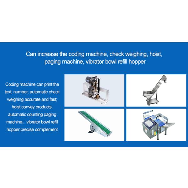 Automatic Feeding Packing Filling Sealer Making Bag Small Screws Packaging Machine With Coding