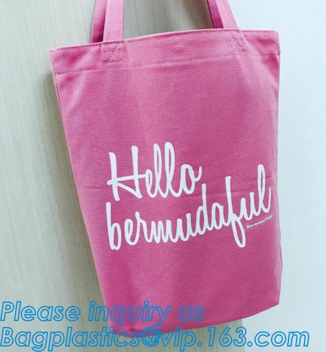 Custom silk screen printed Cotton material handle style blank natural cotton canvas bag without logo bagplastics bagease