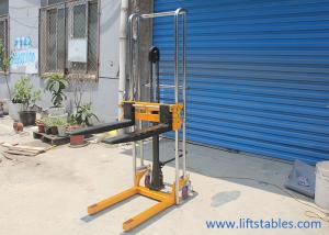 China Manual Hydraulic Pallet Stacker PJ4150a 400kg Capacity Light Weight Economic on sale