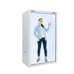Android Based Transparent LCD Display Cabinet With 4G Connectivity For Ads